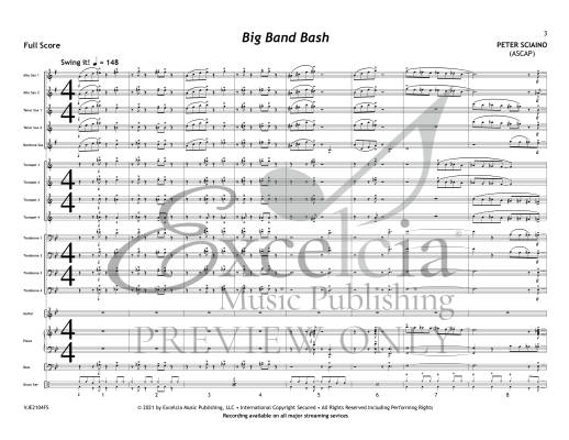 Big Band Bash - Sciaino - Jazz Ensemble - Gr. 3