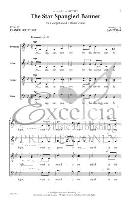 The Star Spangled Banner - Key/Smith/Ray - SATB