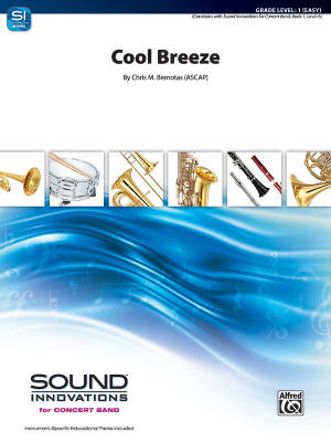 Alfred Publishing - Cool Breeze - Bernotas - Concert Band - Gr. 1