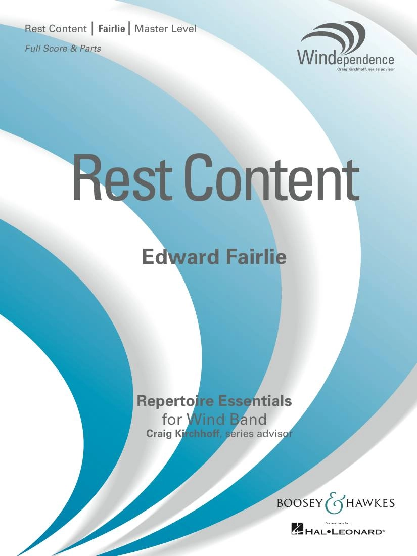 Rest Content - Fairlie - Concert Band - Gr. 4