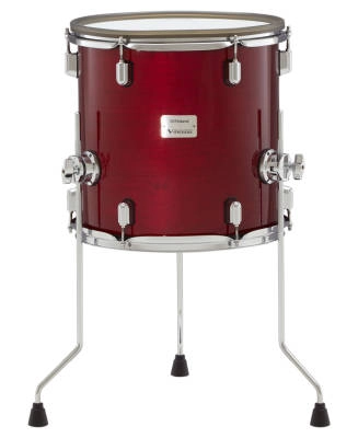 PDA140F Acoustic Design 14\'\' Floor Tom Pad - Gloss Cherry