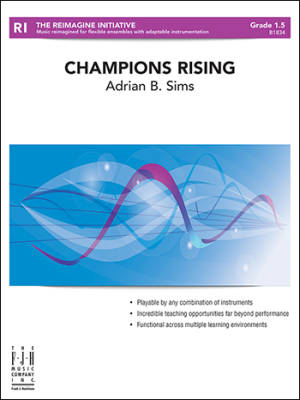 Champions Rising - Sims - Concert Band (Flex) - Gr. 1.5