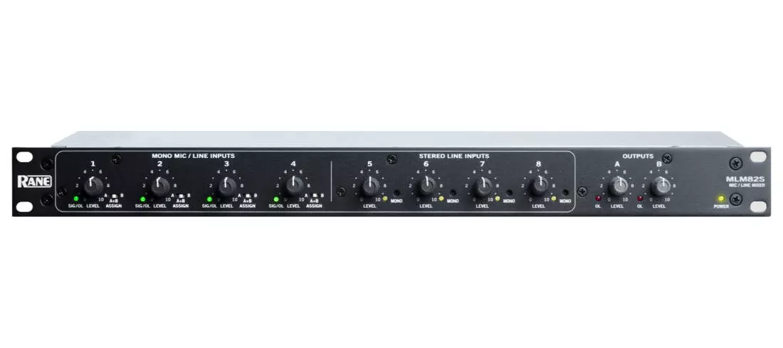 MLM82S Stereo Mic and Line Mixer