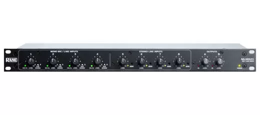 MLM82S Stereo Mic and Line Mixer