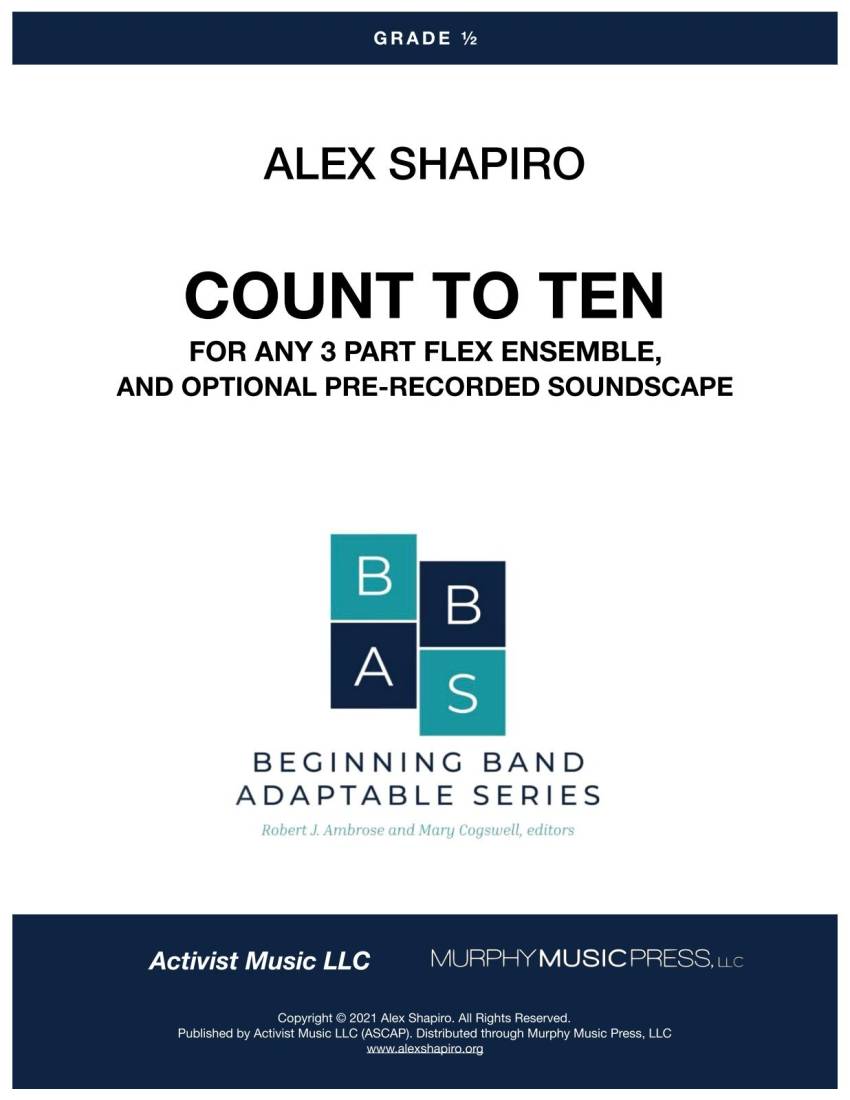 Count To Ten - Shapiro - Concert Band (Flex) - Gr. 0.5