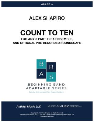 Murphy Music Press - Count To Ten - Shapiro - Concert Band (Flex) - Gr. 0.5