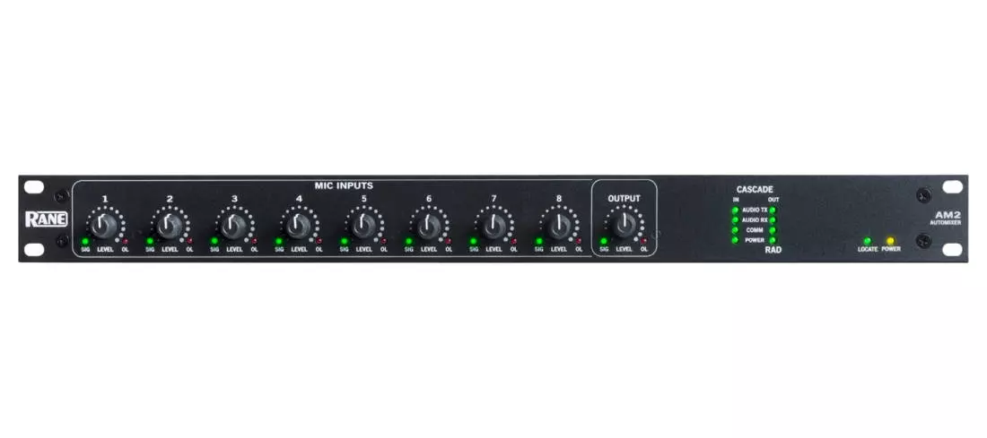 AM2 Gain-Sharing Automatic Microphone Mixer and RAD