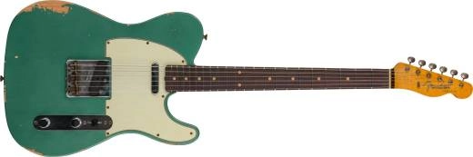 Limited Edition \'61 Telecaster Relic, Flat-Laminated Rosewood Fingerboard - Aged Sherwood Green Metallic