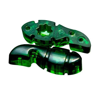 Tuner Fish Lug Locks - Lug Locks 4 Pack - Green