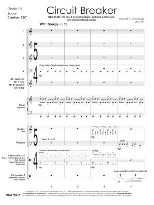 Circuit Breaker - Standridge - Concert Band (Flex) - Gr. 1.5