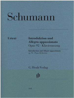 Introduction & Allegro Appassionato, Op.92 - Schumann - Piano Reduction, 2 Pianos, 4 Hands