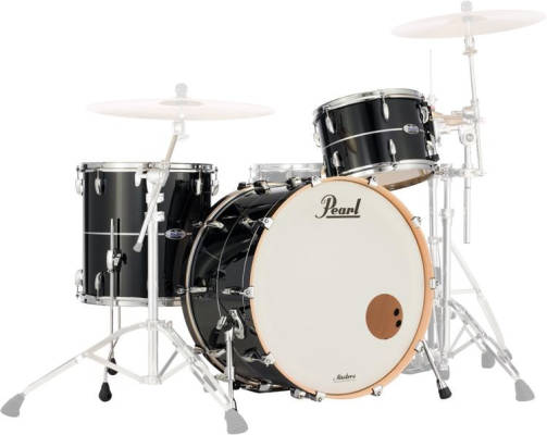 Masters Maple Complete 3-Piece Shell Pack (24,13,16) - Quicksilver Black