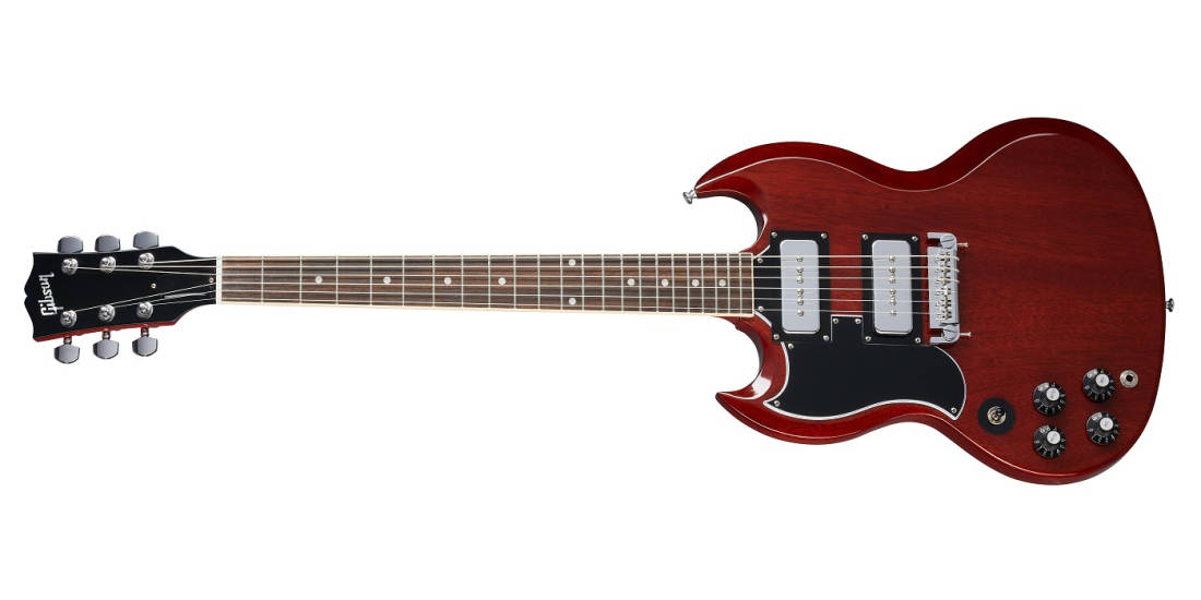 Tony Iommi Signature \'\'Monkey\'\' SG Special Electric Guitar with Case, Left-Handed - Vintage Red