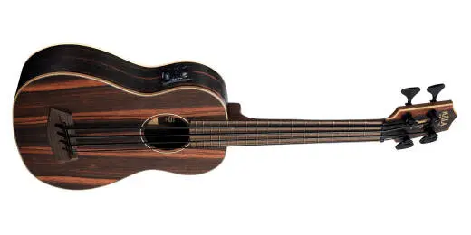 Striped Ebony Fretted U-Bass with Gigbag