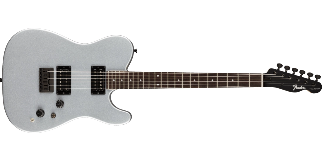 Boxer Series Telecaster HH, Rosewood Fingerboard - Inca Silver