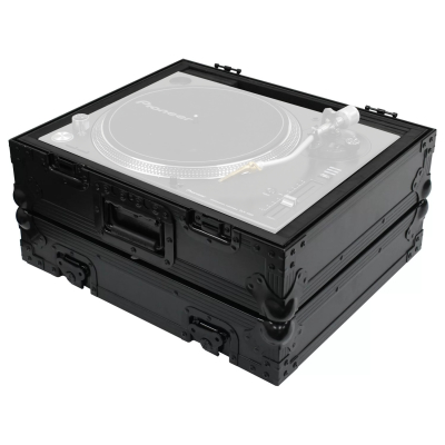 Universal Black Turntable Flight Case