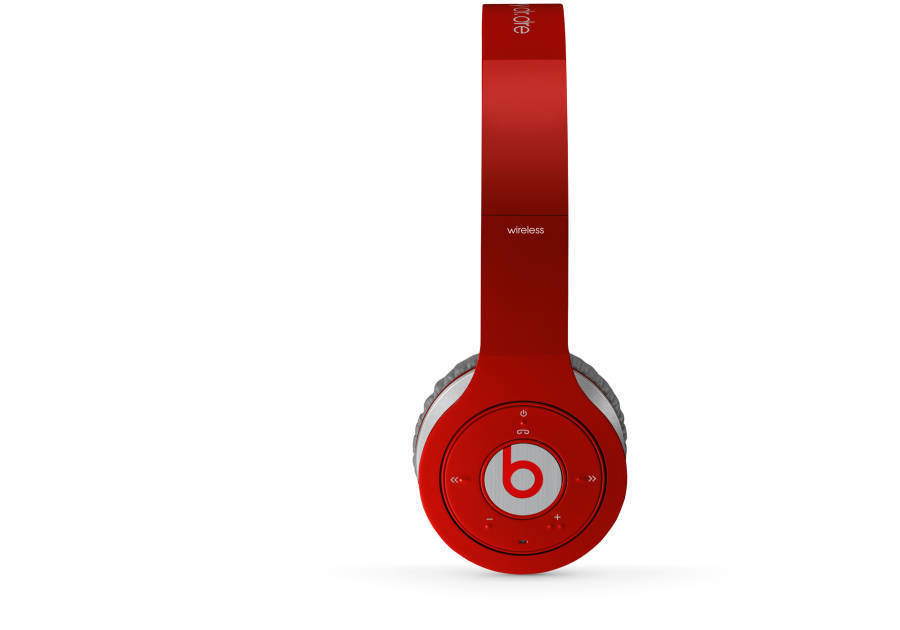 Wireless On Ear Headphone - Red