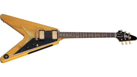 Gibson Custom Shop - 1958 Korina Flying V - Black Pickguard