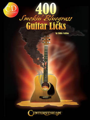 Hal Leonard - 400 Smokin Bluegrass Guitar Licks - Collins - Book/CD