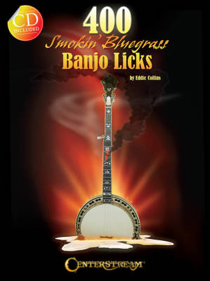 400 Smokin\' Bluegrass Banjo Licks - Collins - Book/CD