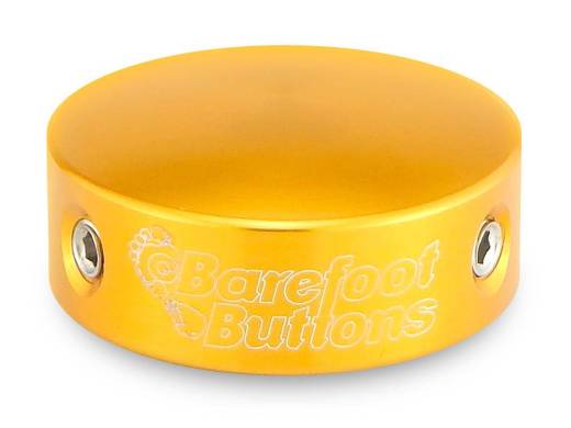 Barefoot Buttons - V1 Standard Replacement Footswitch Button - Gold