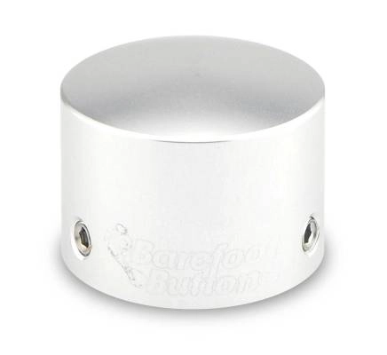 Barefoot Buttons - V1 Tallboy Replacement Footswitch Button - Silver