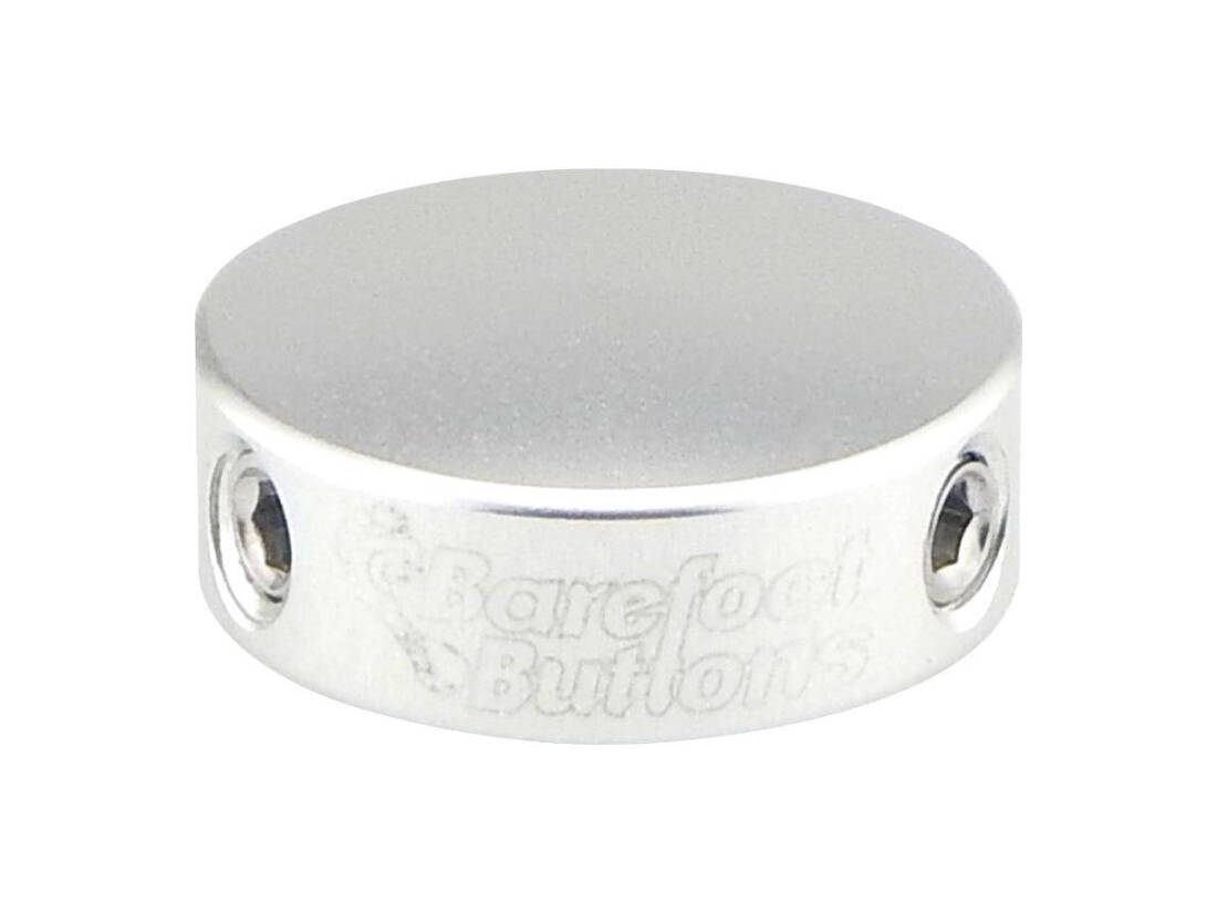 V1 Mini Replacement Footswitch Button - Silver