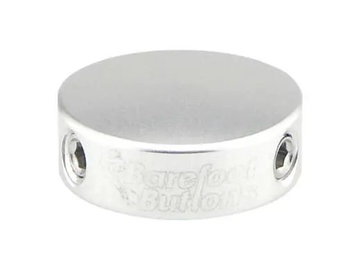 Barefoot Buttons - V1 Mini Replacement Footswitch Button - Silver