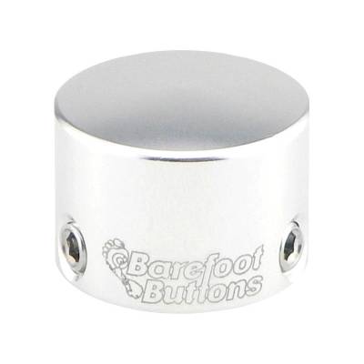 Barefoot Buttons - V1 Tallboy Mini Replacement Footswitch Button - Silver