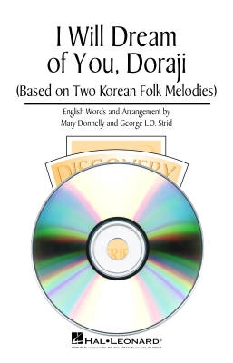 Hal Leonard - I Will Dream of You, Doraji - Korean Folk/Donnelly/Strid - VoiceTrax CD