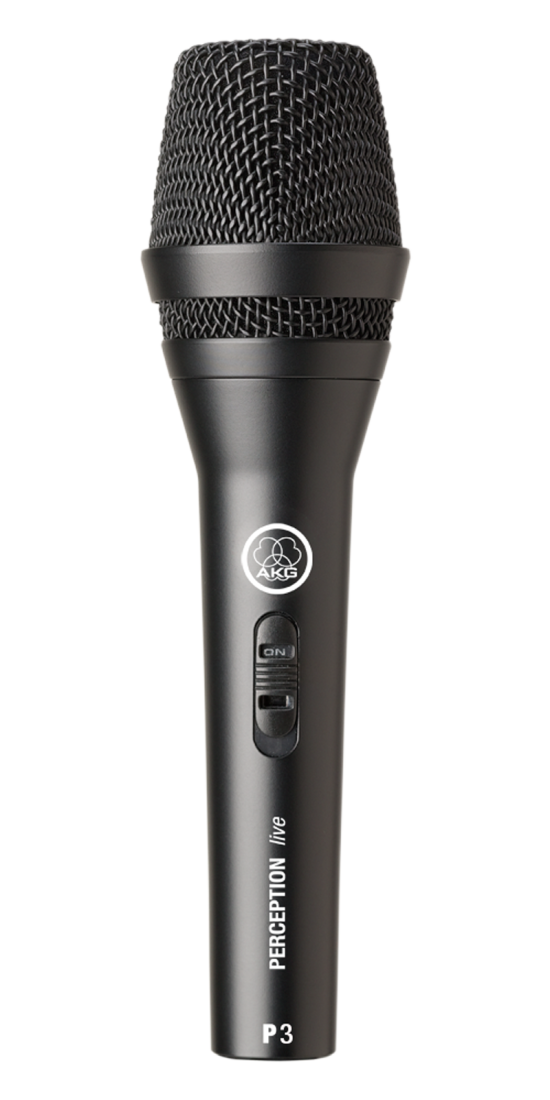P3S Dynamic Handheld Microphone with On/Off Switch