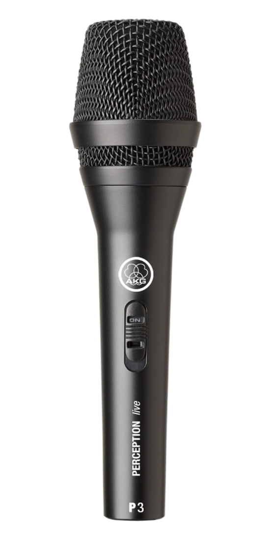 P3S Dynamic Handheld Microphone with On/Off Switch