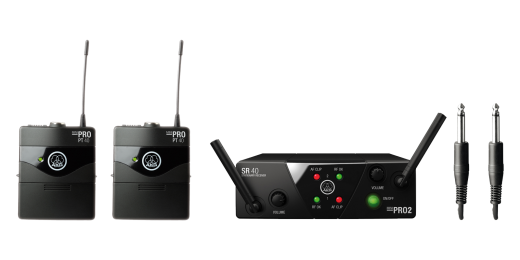 WMS40 Mini Dual Instrumental Wireless System