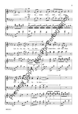 All Is Quiet (Winter Lullaby) - Rosewig/Sparkman - SATB