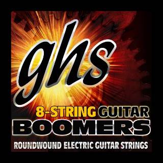 GHS Strings - Boomers 8-String Set 9-74 Custom Light Electric Strings