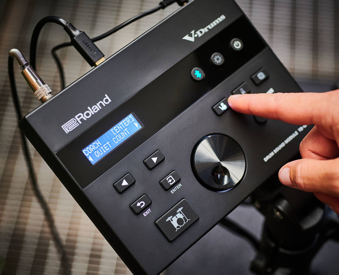 Roland VAD103 VDrums Acoustic Design Drum Kit Long & McQuade