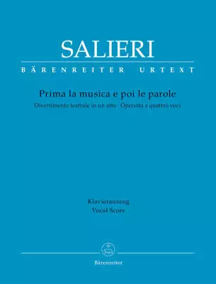 Baerenreiter Verlag - Prima La Musica E Poi Le Parole - Salieri - Vocal Score