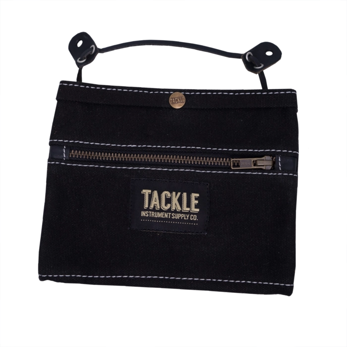 Waxed Canvas Gig Pouch - Black