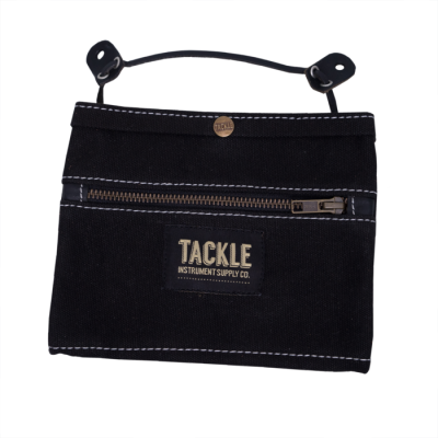 Tackle Instrument Supply Co. - Waxed Canvas Gig Pouch - Black