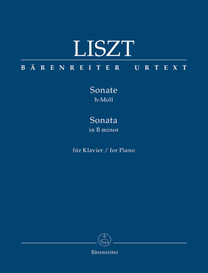 Sonata In B Minor for Piano - Liszt - Book