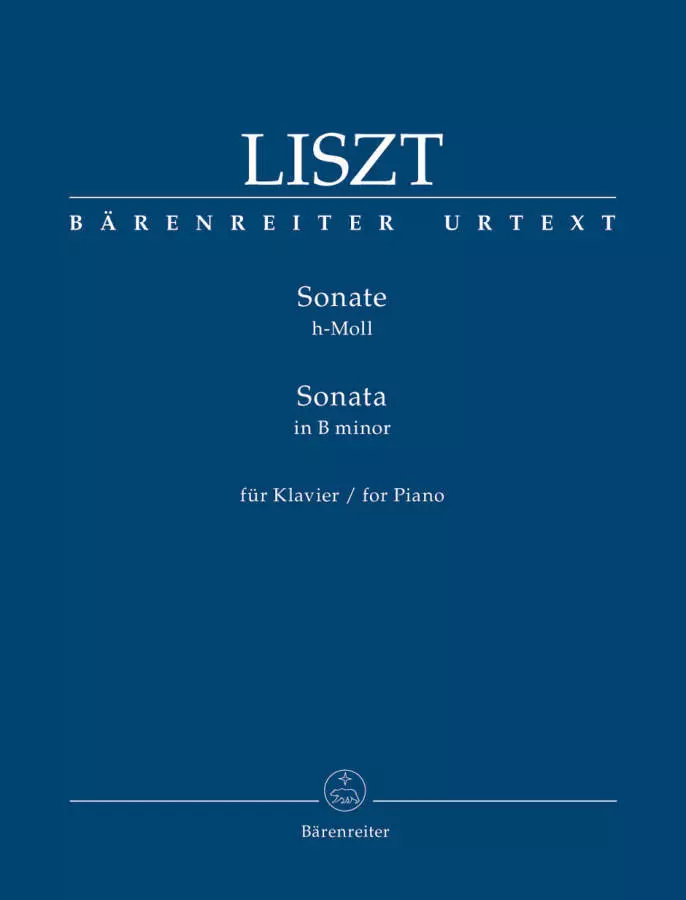 Sonata In B Minor for Piano - Liszt - Book