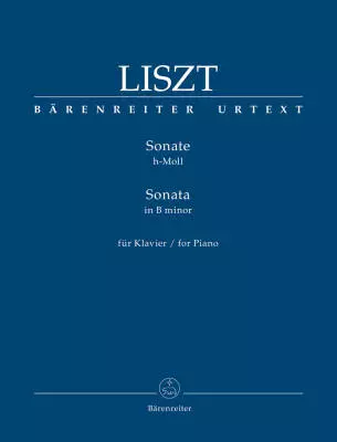 Baerenreiter Verlag - Sonata In B Minor for Piano - Liszt - Book