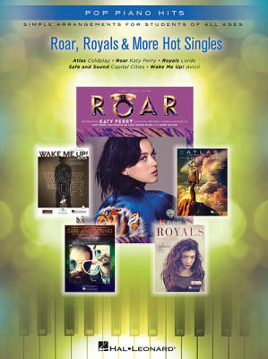 Roar, Royals & More (Pop Piano Hits)  - Easy Piano - Book