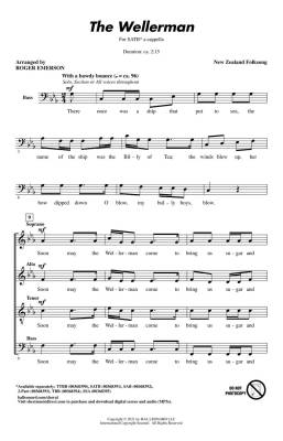 The Wellerman (New Zealand Folksong) - Emerson - SATB