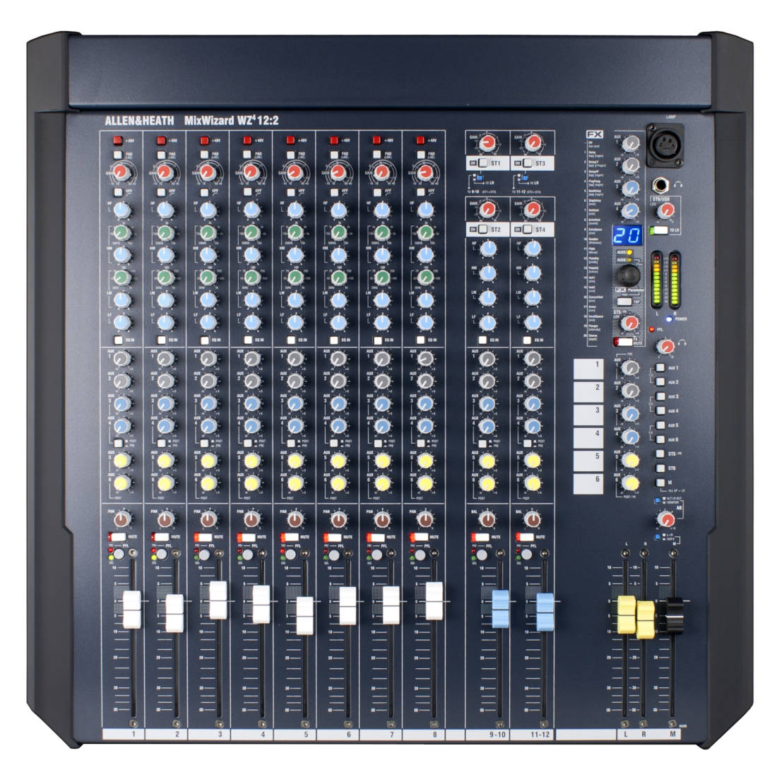 MixWizard WZ4 12:2 Desktop/Rack Mountable Mixer