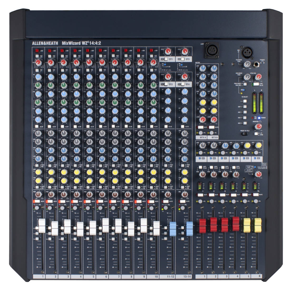 MixWizard WZ4 14:4:2 Desktop/Rack Mountable Mixer