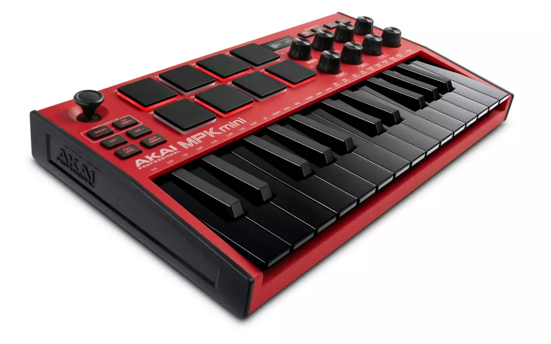 MPK Mini MKIII 25-Note Keyboard/Drum Pad Controller - Red