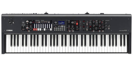 Yamaha - YC73 73-Key Stage Piano and Digital Organ - Black