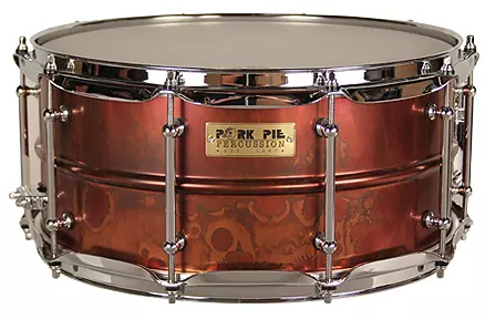 6.5 x 14 Inch Metal Snare - Pork Rub Finish
