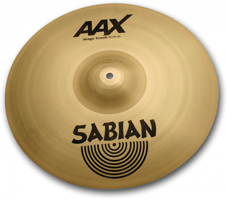 AAX Stage Crash Cymbal - Brill - 16 Inch